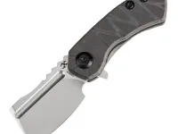 Складной нож Kansept Mini Korvid, сталь S35VN, рукоять Tiger Stripe Flamed Titanium