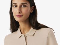 Женское поло Lacoste приталенного кроя из эластичного хлопка