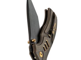 Складной нож WE Knife Zentron, сталь M390, рукоять титан