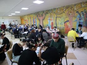 Около 140 человек написали юбилейный этнографический диктант в Якутске