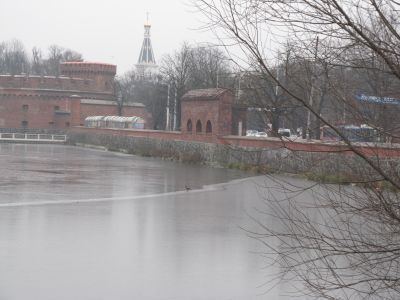 Участок крепостной стены (вторых вальных укреплений Кенигсберга)