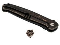 Бусина для темляка Ведьмин котелок, бронза