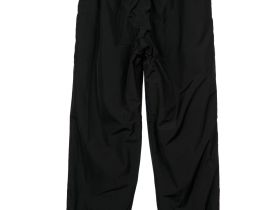 Брюки текстильные с полиуретановым покрытием утепленные флисом для девочек