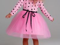 Платье трикотажное для девочек