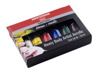 Набор акрила Talens "Amsterdam Expert" 6 цв*20 мл