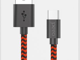 Кабель Pero DC-04 USB / USB-C 1 м Красный