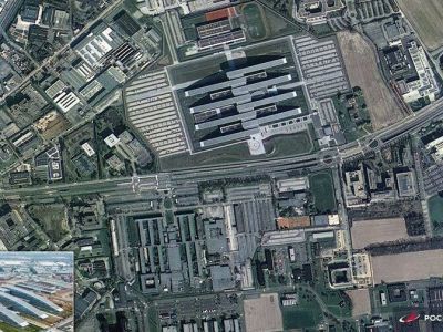 "Ребята, мы за вами наблюдаем". Рогозин опубликовал спутниковый снимок штаба НАТО