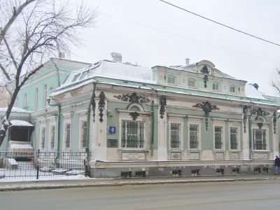 Городская усадьба Ф.Е.Сычева-Калининых, 2-я пол. XIX - нач. XX вв., архитектор П.В.Харко. Главный дом, 1862 г., 1900-1901 гг., архитектор П.В.Харко
