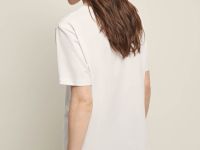 Футболка прямого силуэта с принтом