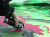 Акрил в аэрозоле Liquitex "Spray" 400 мл Кадмий желтый светлый