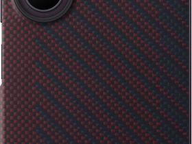 Чехол Samsung Carbon Magnet Case Galaxy Z Fold8 Ultra тёмно-бордовый