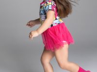 Платье-боди детское трикотажное для девочек