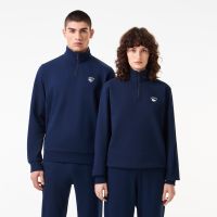 Свитшот Lacoste унисекс с застежкой-молнией с высоким воротом