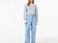 Женские джинсы Lacoste свободного кроя