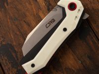 Складной нож CJRB Tigris, сталь AR-RPM9, White G10