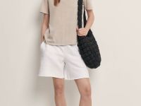 Футболка свободного силуэта из мягкого хлопка