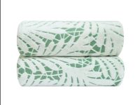 Плед Foliate, зеленый