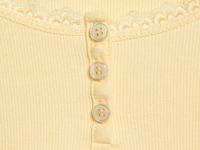 Лонгслив в рубчик для девочек, Желтый