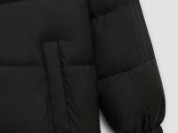 Пуховик с воротником-стойкой