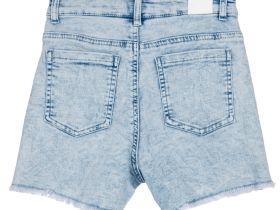 Шорты текстильные джинсовые для девочек