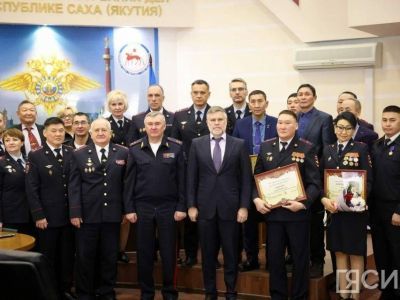 Кирилл Бычков поздравил участковых уполномоченных полиции Якутии со 100-летием подразделения