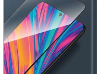 Защитное стекло BoraSCO для Samsung Galaxy A35 с чёрной рамкой