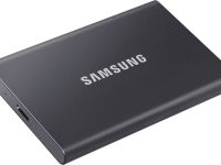 Внешний накопитель Samsung SSD USB 3.2 T7 2 ТБ серый