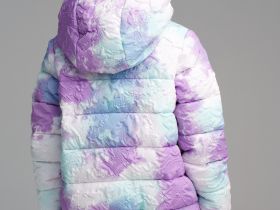 Куртка текстильная с полиуретановым покрытием для девочек