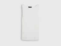 Майка в рубчик, Белый