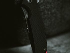 Складной нож Mr.Blade Hellcat Mini LE Ghost blackwash, сталь VG-10, рукоять Black G10