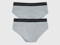 Трусы-брифы, 2 шт., Серый