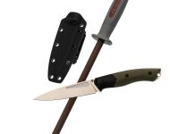 Мусат из коричневой керамики 25 см, SKATA CHOCO