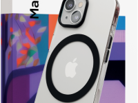 Клип-кейс VLP Diamond Case с MagSafe для Apple iPhone 15 прозрачный