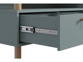 ТВ-тумба Дикинс 130x54 Серо-зеленый