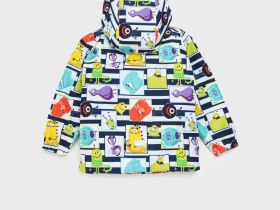 Куртка текстильная с полиуретановым покрытием для мальчиков (ветровка)