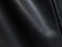 Топ-корсет из искусственной кожи, Черный