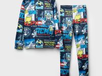 Термокомплект трикот. для мальчиков: фуфайка (футболка) с длин. рук, брюки для эпизод. использования