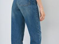 Джинсы Mom с высокой посадкой, Синий