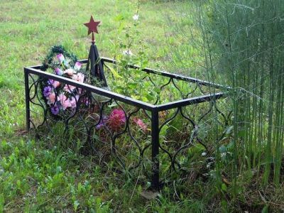 Могила сержанта Федотова