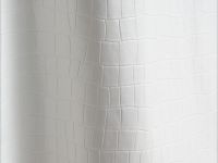 Прямая юбка миди из искусственной кожи, Белый