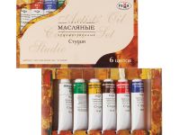 Набор масла Гамма "Студия" 6 цв*18 мл