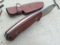 Нож с фиксированным клинком LionSteel M3 ST Santos Wood, сталь Niolox, рукоять палисандр