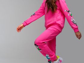 Толстовка трикотажная для девочек