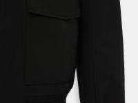 Ветровка-бомбер со съемным капюшоном