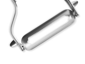 Овощечистка Samura Skinner, нержавеющая сталь, лезвие с серрейтором