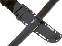 Нож с фиксированным клинком Cold Steel Recon Tanto, сталь SK-5, рукоять резина, черный