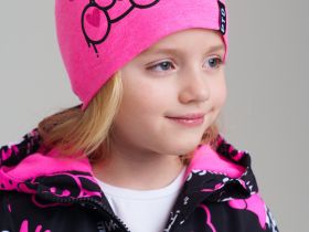 Шапка трикотажная для девочек, 2 шт в комплекте