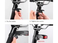 Rockbros Фонарь задний Rockbros TL1706, цвет Черный