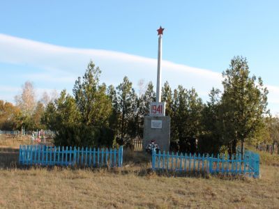 Памятный знак на месте боев пограничников