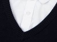 Джемпер с рубашкой-обманкой для мальчика